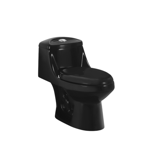 Sanitario CrystalCascade Inter Plus Negro Brillante - Super Ceramic Ecuador