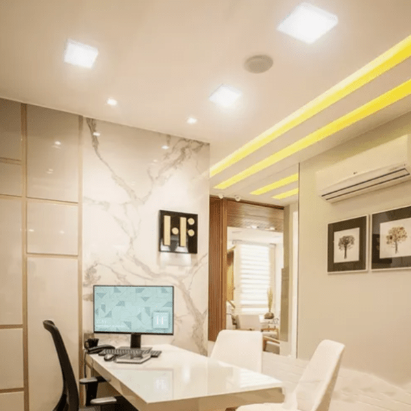 Luz Led Cuadrada de Empotrar - Super Ceramic Ecuador