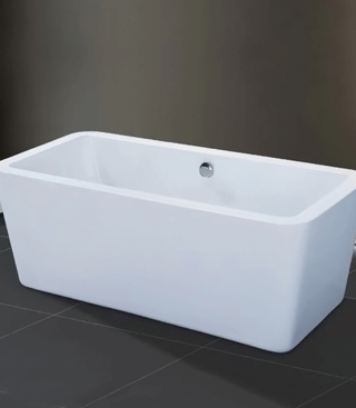 Tina Rectangular con Antidesborde - Super Ceramic Ecuador