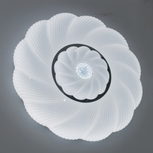 Lámpara de Techo LED Flor Blanca - Super Ceramic Ecuador