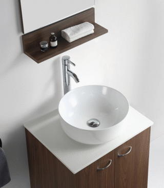 Mueble para Lavamanos de Sobreponer Cantharellus Cibarius - Super Ceramic Ecuador