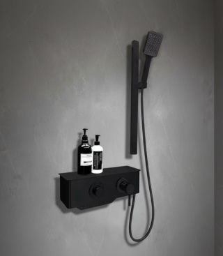 Torre Ducha Negra Ring - Super Ceramic Ecuador