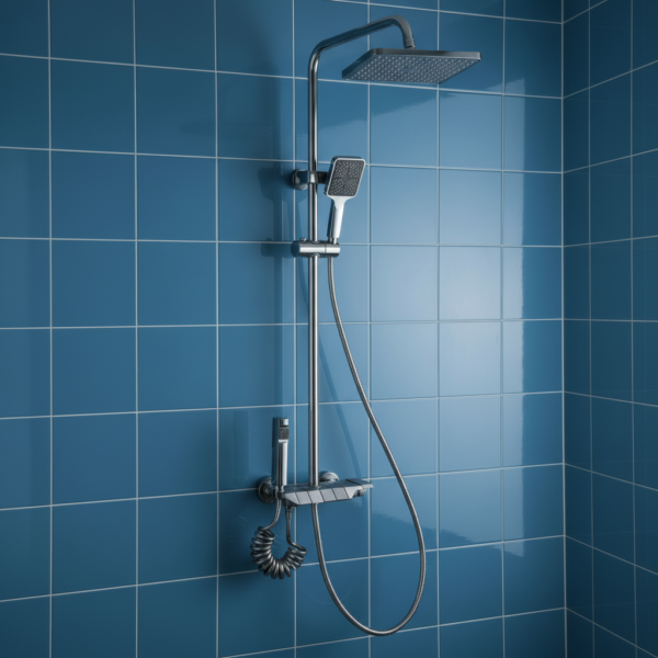 Torre Ducha Cromada Multifunción - Super Ceramic Ecuador