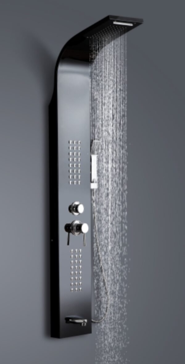 Torre Ducha Negro Marmol - Super Ceramic Ecuador Torre Ducha Negro Marmol - Super Ceramic Ecuador