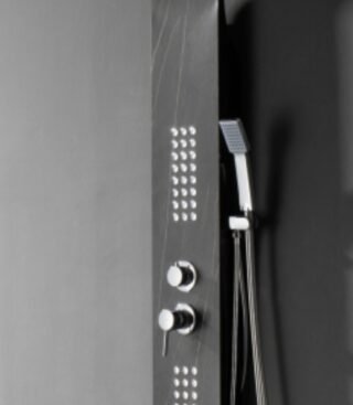 Torre Ducha Negro Mate - Super Ceramic Ecuador