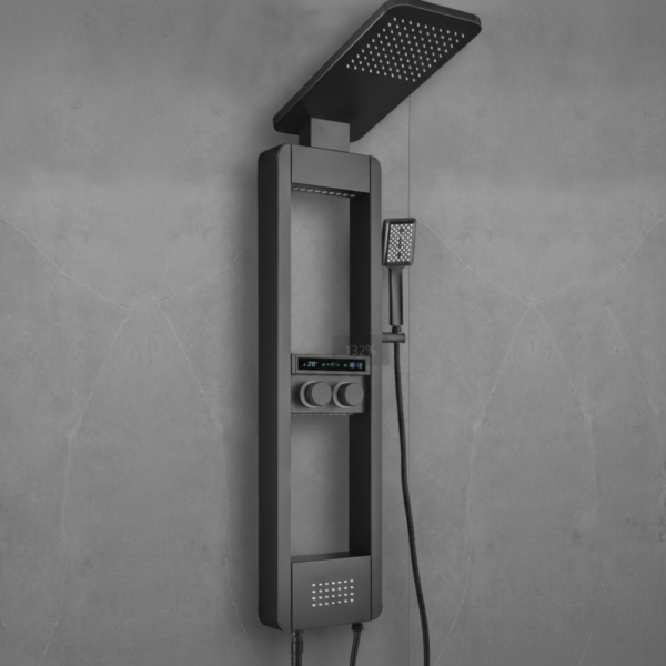 Ducha Blanca con Repisa - Super Ceramic Ecuador