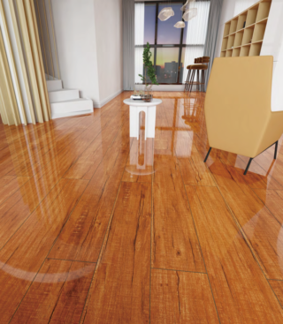 Cerámica Tipo Madera Cerezo Ámbar Dorado - Super Ceramic Ecuador