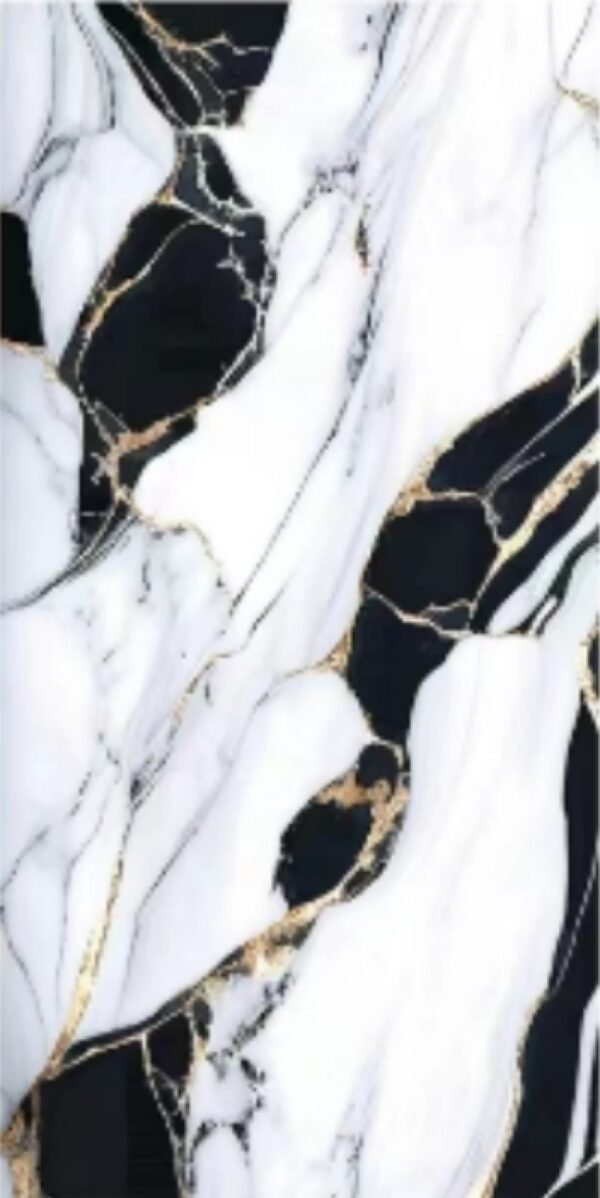 Porcelanato Mármol Nero Gold Prestige - Super Ceramic Ecuador