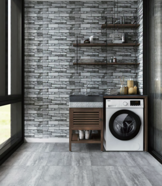 Porcelanato Rústico Tipo Mampostería en Tonos Tierra - Super Ceramic Ecuador